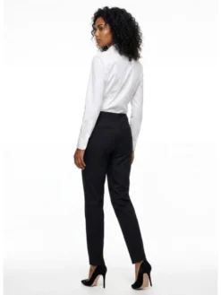 Pako Lorente Spodnie materiałowe B24SB-6G-028 Czarny Slim Fit