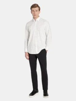 Pako Lorente Spodnie materiałowe P25WB-WX-001 Granatowy Classic Fit