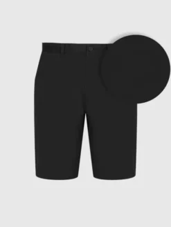 Pako Lorente Szorty materiałowe P26SN-WS-007 Czarny Regular Fit