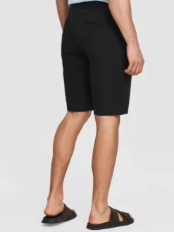 Pako Lorente Szorty materiałowe P26SN-WS-007 Czarny Regular Fit