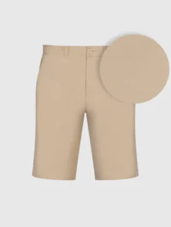 Pako Lorente Szorty materiałowe P26SN-WS-007 Beżowy Regular Fit
