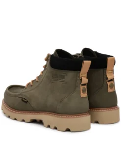 Palladium Trzewiki Trooperlite Grit Zip 04985-325-M Zielony ciemny