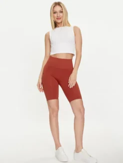 Pangaia Kolarki Activewear 2.0 Czerwony Slim Fit