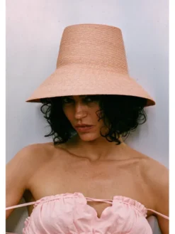 Paris+Hendzel Kapelusz Pink Bucket Hat (grade 4/5) Różowy
