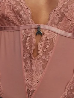 Patrizia Pepe Body 2I0143/A602-B885 Brązowy
