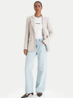 Patrizia Pepe Jeansy 8P0818/D108-CB09 Niebieski Regular Fit