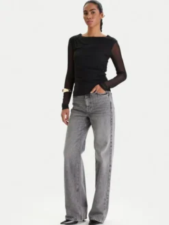 Patrizia Pepe Jeansy 8P0487/D1WZN-S757 Szary Regular Fit