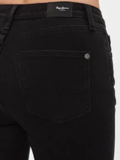 Pepe Jeans Jeansy PL204584XG6 Czarny Skinny Fit