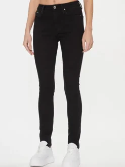 Pepe Jeans Jeansy PL204584XG6 Czarny Skinny Fit