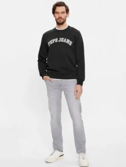 Pepe Jeans Jeansy PM207388 Szary Slim Fit