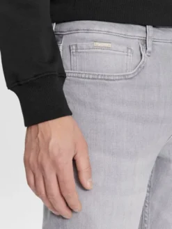 Pepe Jeans Jeansy PM207388 Szary Slim Fit