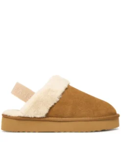 Pepe Jeans Kapcie Dissy Tape W PLS100001 Brązowy