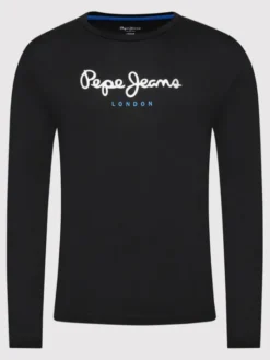 Pepe Jeans Longsleeve Eggo PM508209 Czarny Regular Fit