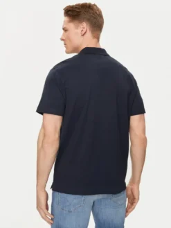 Pepe Jeans Polo Holden PM542154 Granatowy Regular Fit