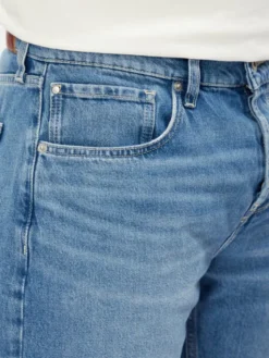 Pepe Jeans Szorty jeansowe PM801079 Niebieski Loose Fit