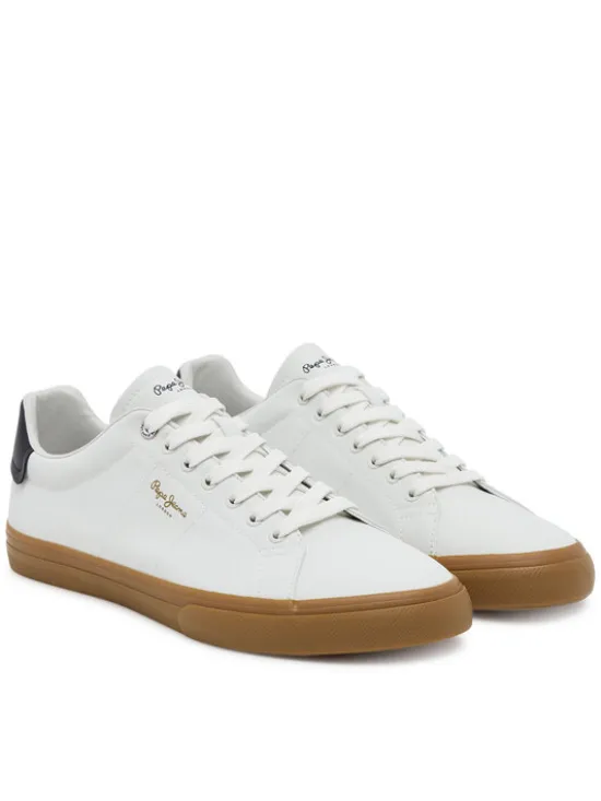 Pepe Jeans Tenisówki Kenton Base PMS300003 Écru