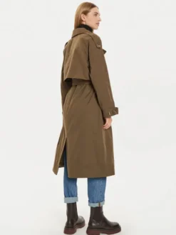 Pepe Jeans Trencz Bianca PL402446 Zielony Regular Fit