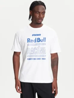 Pepe Jeans T-Shirt Red Bull Racing History RM500020 Biały Regular Fit
