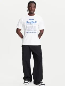 Pepe Jeans T-Shirt Red Bull Racing History RM500020 Biały Regular Fit