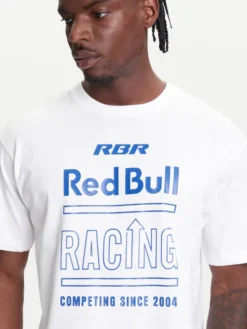 Pepe Jeans T-Shirt Red Bull Racing History RM500020 Biały Regular Fit