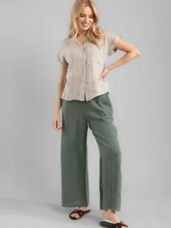 Perso Bluzka CHCE255027F Beżowy Regular Fit