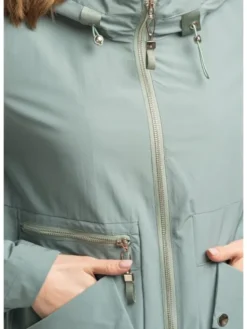 Perso Kurtka damska BLE231619F Khaki Regular Fit