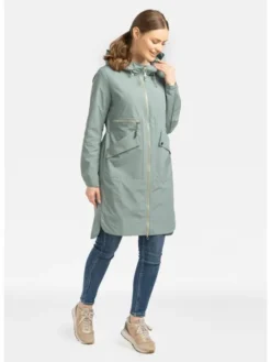 Perso Kurtka damska BLE231619F Khaki Regular Fit