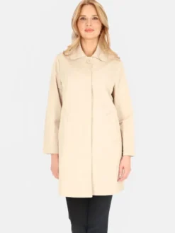 Perso Płaszcz przejściowy BLE252535F Beżowy Regular Fit