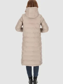Perso Płaszcz przejściowy BLH231010F Beżowy Regular Fit