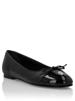 PHILIPP PLEIN Baleriny 25553 Czarny
