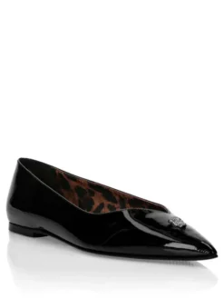 PHILIPP PLEIN Baleriny 1561 Czarny