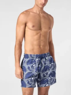 PHILIPP PLEIN Bokserki 9429 Błękitny