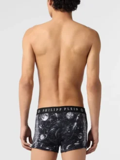 PHILIPP PLEIN Bokserki 31125 Czarny