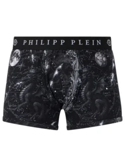 PHILIPP PLEIN Bokserki 31125 Czarny