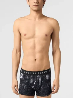PHILIPP PLEIN Bokserki 31125 Czarny