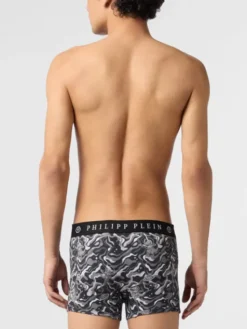 PHILIPP PLEIN Bokserki 31126 Czarny