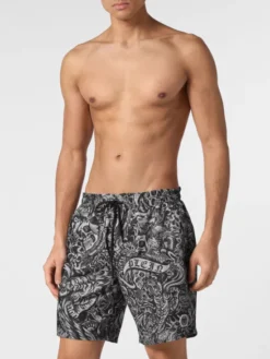 PHILIPP PLEIN Bokserki 9845 Czarny