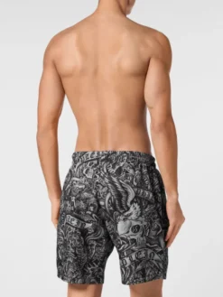 PHILIPP PLEIN Bokserki 9845 Czarny