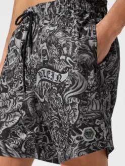 PHILIPP PLEIN Bokserki 9845 Czarny