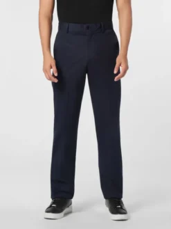 PHILIPP PLEIN Chinosy 26135 Granatowy Chino Fit