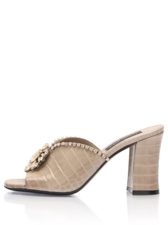 PHILIPP PLEIN Czółenka 30658 Beżowy