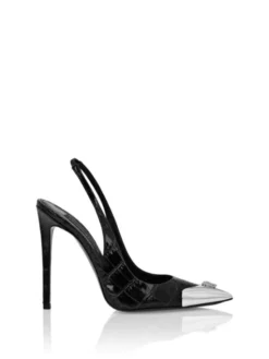 PHILIPP PLEIN Czółenka 11503 Czarny