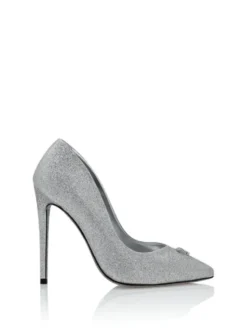 PHILIPP PLEIN Czółenka 9291 Srebrny