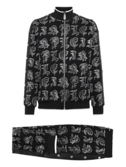 PHILIPP PLEIN Dres 5313 Czarny Regular Fit