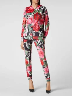 PHILIPP PLEIN Dres 12683 Czarny Regular Fit