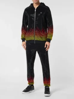 PHILIPP PLEIN Dres 20703 Czarny Regular Fit