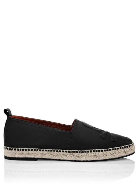 PHILIPP PLEIN Espadryle 8101 Czarny