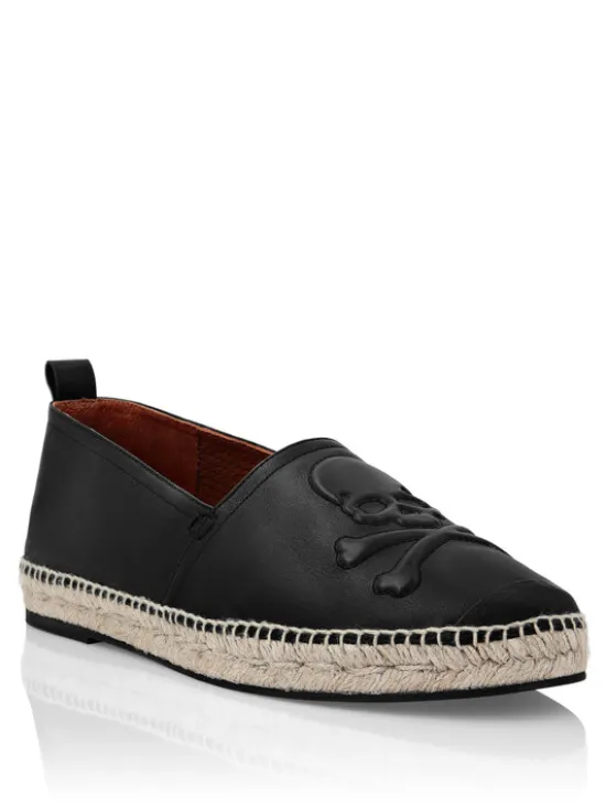 PHILIPP PLEIN Espadryle 8101 Czarny