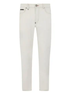PHILIPP PLEIN Jeansy 30580 Biały Slim Fit