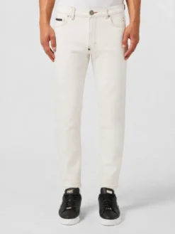 PHILIPP PLEIN Jeansy 30580 Biały Slim Fit